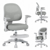 Otočné kreslo pre dieťa s podnožkou Mark Adler Junior 5.0 Grey