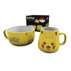 CurePink set Pokémon Pikachu misky hrnku BS0003 858 ml 385 ml