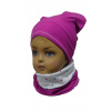 Šmolko čiapka obojstranná Melm D fuksiová 3