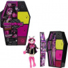 Mattel Monster High Skulltimate secrets bábika Neon, Draculaura