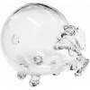 Pokladnička pre deti - prasiatko, veľké, zo skla, darček XL (Piggy Bank veľké sklo so skleneným darčekom XL Darček)