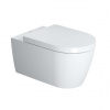 Duravit ME BY STARCK 37x48 WC misa závesná hlbok.splachov,Rimless,Biela 2530090000 2530090000
