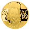 Zlatá mince Jednodukát svatého Václava 2015 Proof