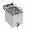 Fritéza dvojitá 12 l s kohoutkem | ROLLER GRILL, 777333 inox