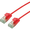 roline recycled material RJ45 (krížený) sieťový prepojovací kábel CAT 6A U/UTP 5 m červená; 21453417