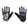 Celoprstové rukavice Force MTB spid, čierne, M