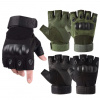 HUR FOXTER® RĘKAWICE TAKTYCZNE MILITARNA WOJSKOWE BEZ PALCÓW WOJSKOWE OCHRONNE RĘKAWICZKI SURVIVAL XL