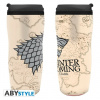ABYstyle Cestovný hrnček Game of Thrones Winter is Coming 355ml
