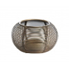 Light & Living Bronzový antik kovový svietnik Biano - Ø 11*7 cm - Light & Living