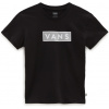 detské tričko VANS GIRLS EASY BOX GLITTER TEE Black XL