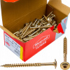 Klimas Wkret-Met TX 6x80mm - 100 ks - Skrutky / Vruty do dreva s tanierovou hlavou, WKCP