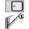 Set Franke N101 (dřez FLN 611-78 LB + baterie FC 9547.031 Chrom) 101.0731.380
