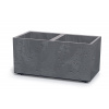 Kvetináč Prosperplast SIERRA CASE beton effect 77 cm šedý