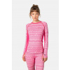 Funkčné tričko s dlhým rukávom Kari Traa TALE 623923 ružová L