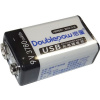 Doublepow Nabíjateľná Li-Ion 9V 420mAh batéria 6F22, Doublepow, napájanie USB-C