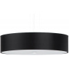 Sollux Lighting Skala závesné svietidlo 5x60 W čierna SL.0758