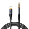 Joyroom Audio kábel Lightning to mini jack 3,5 mm AUX, 1,2 m (čierny) 6956116773762