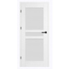 ERKADO SET Rámové dvere FORZÍTIA 1 presklené, fólia Biela+zárubeň+kľučka ERK-FORZITIA1-Biela