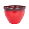 Strend Pro Garden 256945 Květináč , glazura, červený, 38x28,5 cm