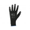 CXS Pracovné rukavice BRITA BLACK Farba: Čierna, Veľkosť: 9