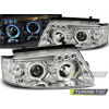 SVETLOMETY ANGEL EYES CHRÓMOVÉ pre VW PASSAT B5 3B 11.96-08.00