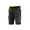 Sparco technické kraťasy ATLANTA, barva: šedo-žlutá, velikost: XL