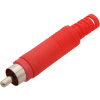 BLOW Konektor RCA chinch CZERWONY HQ