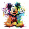 CUKROVÁ TLAČ jedlý obrázok na tortu Cukrová hmota Myšiak Mickey minnie 47 + MENO