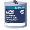 Priemyselné utierky v rolke 3-vrstv. TORK Heavy-Duty modré W1, 255 m