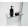 Polysan ESCA SHELF polička pre profil 230x120mm, chróm ES8410