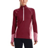 UNDER ARMOUR UA ColdGear 1/2 Zip, Red - S