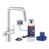 Drezová batéria Grohe Blue Pure Start s filtračnou hlavicou UltraSafe, chróm 30594000