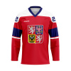 Fan dres CCM Česká republika - červený Veľkosť: dětský XXXS