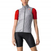 Castelli Aria W Vest, Silver grey Veľkosť: XS Dámska extra ľahká cyklo vesta