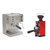 Lelit Elizabeth PL92T + Eureka Mignon Libra 65 All Purpose, CR ferrari red