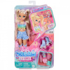 MATTEL Barbie Dream Besties Malibu - bábika na kolieskových korčuliach