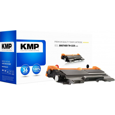 KMP Toner náhradní Brother TN-2220, TN2220 kompatibilní černá 5200 Seiten B-T97 1257,5000