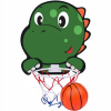 BASKETBALOVÁ DOSKA 40x30CM S LOPTOU DINO