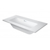 Duravit ME by Starck - Nábytkové umývadlo Compact, 83x40 cm, s WonderGliss, matná biela 23428332601