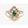 585 zlatý prsteň smaragd, cubic Zirconia , MOŽNOSŤ (585 zlatý prsteň smaragd, cubic Zirconia , MOŽNOSŤ)