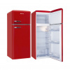 Retro chladnička Amica KGC15630R červená 144 cm