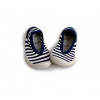 Collégien Ballet-flats Mariniere - Bielo-Modrá Veľkosť: 24/25