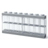 LEGO® Zberateľský box pre 16 minifigúrok sivý