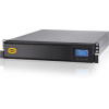 Orvaldi V3000 on-line 2U LCD zdroj nepřerušovaného napětí S dvojitou konverzí (online) 3 kVA 2700 W 9 AC zásuvky / AC zásuvek