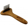 Bamboo Groom Hrebeň vyčesávacia s nožmi z nerezovej ocele veľký