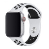SES Sportovní silikonový řemínek pro chytré hodinky Apple Watch SE 40 mm (2024) - čierny 17787
