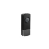 Tlačidlo bezdrôtove GETI pre GWD sériu zvončekov čierne
