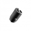 Fixed Nabíječka s 2xUSB-C výstupem v miniaturním provedení, podpora PD, 30W, černá