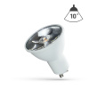 LED žiarovka GU10 230V 6W studená biela so šošovkou, SPECTRUM WOJ14105