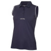 Calvin Klein Golf Women's Sleeveless Performance Polo Shirt Navy 12 (M)